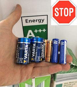 Batterien nicht im Kühlschrank lagern