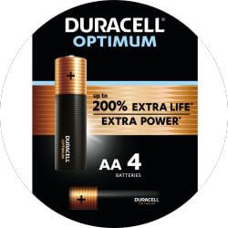 Duracell Optimum Batterie