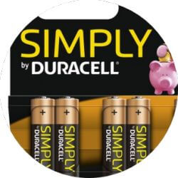 Simply Duracell Batterie
