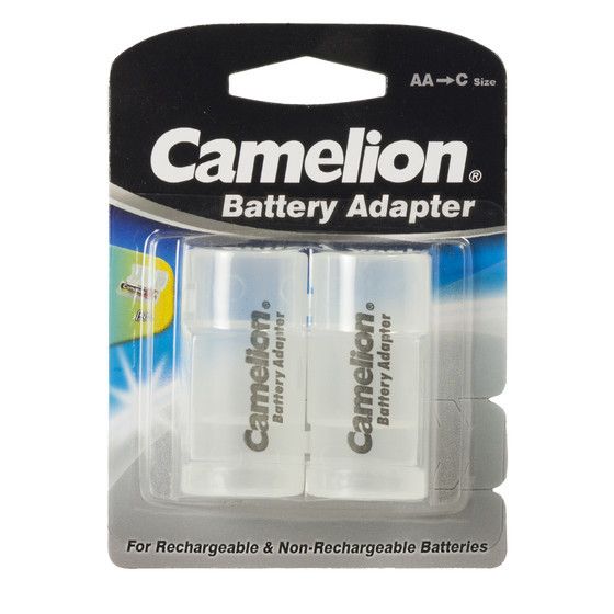 2x Camelion Adapter C/Baby Adapter Akku