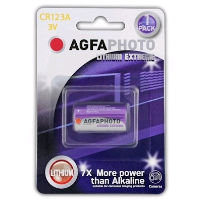 AgfaPhoto CR123A Lithium Batterie