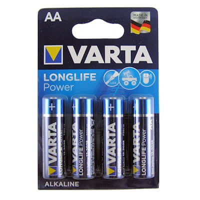 4x Varta Longlife Power AA Alkaline Batterie