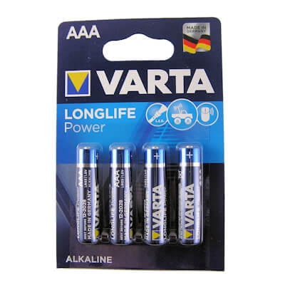 4x Varta Longlife Power AAA Alkaline Batterie Alkaline Batterie