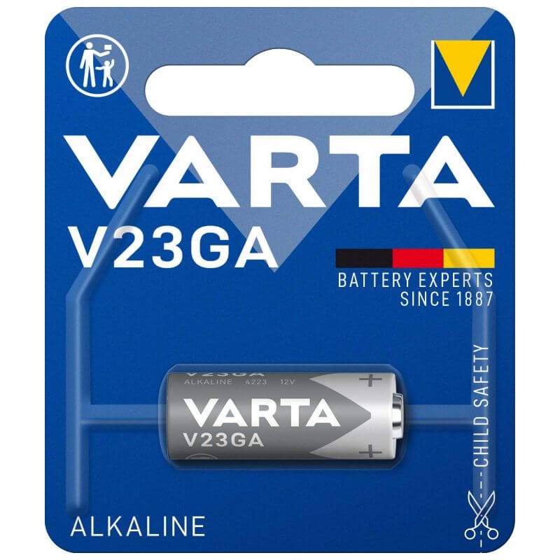 5 Alkaline Batterie VARTA 23A 12V Volt p23ga 8LR932 Mn21 V23GA A23 Ø10 