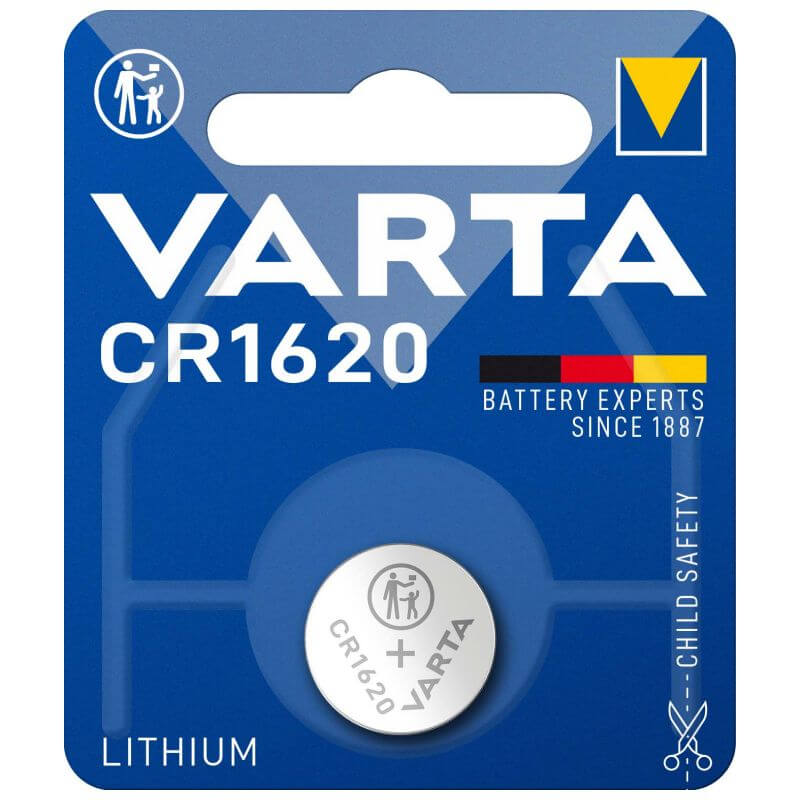 Varta CR1620 3V Lithium Knopfzelle Lithium Knopfzelle