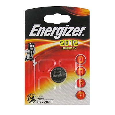 Energizer CR2012 3V Lithium Knopfzelle Lithium Knopfzelle