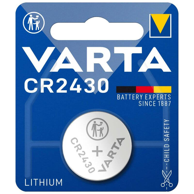 Varta CR2430 Lithium Knopfzelle