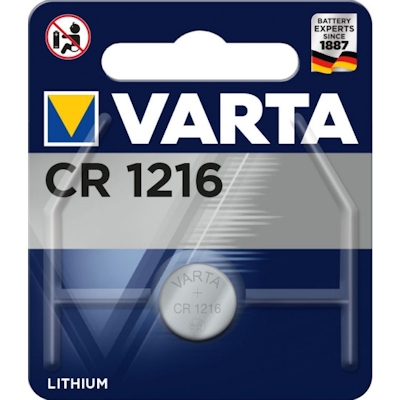 Varta CR1216 Lithium Knopfzelle