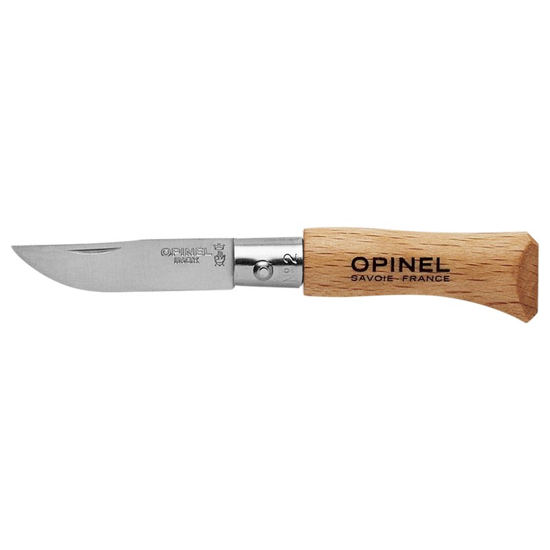 Opinel No 02 Inox rostfrei Taschenmesser Taschenmesser Messer