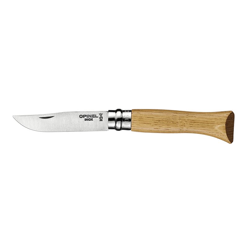 Opinel No 06 Eichenholz Inox rostfrei Taschenmesser Messer