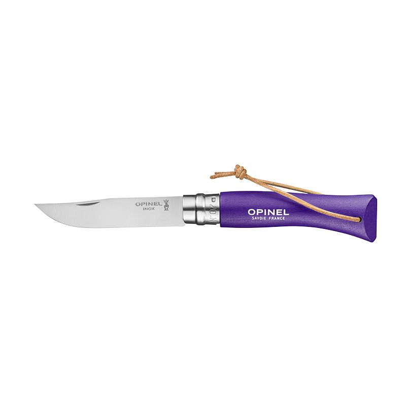 Opinel No 07 Colorama Baroudeur Taschenmesser violet Taschenmesser Messer