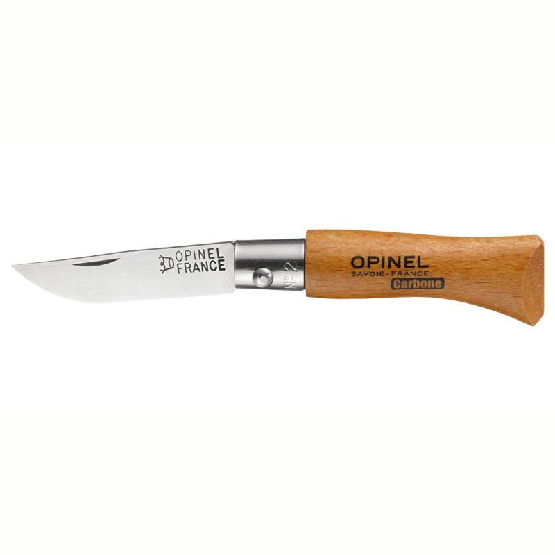 Opinel No 02 Carbone Taschenmesser Taschenmesser Messer