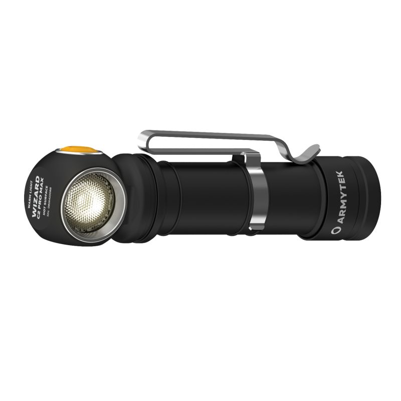 Armytek Wizard C2 Pro Max LED Stirnlampe mit LiIon Akku Stirnlampe Taschenlampe