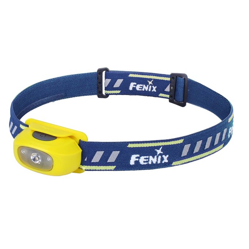 Fenix HL16 gelbe Kinder Stirnlampe mit AA Batterie Stirnlampe Taschenlampe