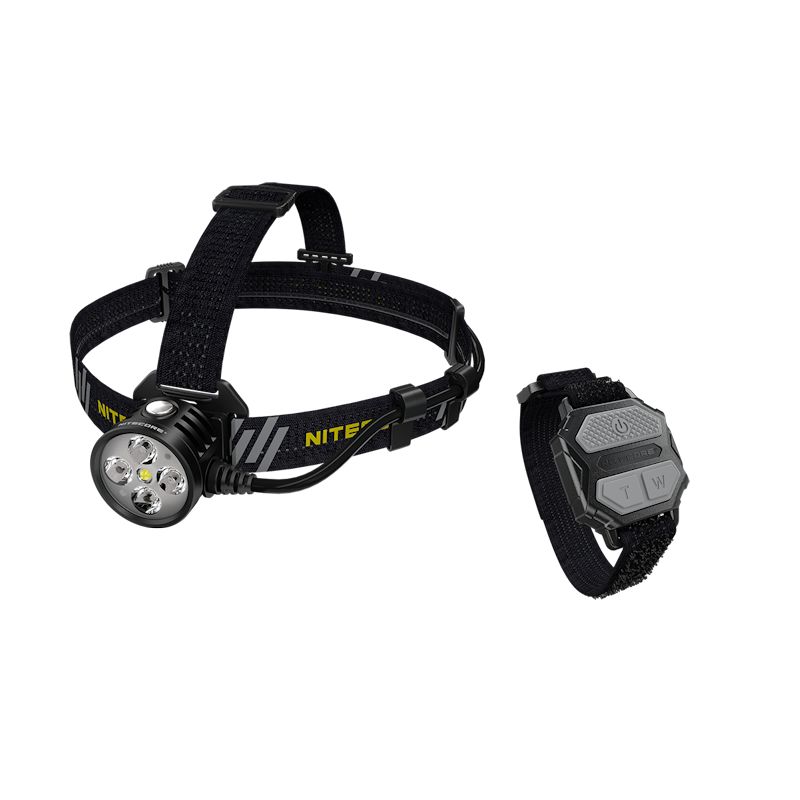 Nitecore HU60 LED Stirnlampe mit Fernbedienung Stirnlampe Taschenlampe