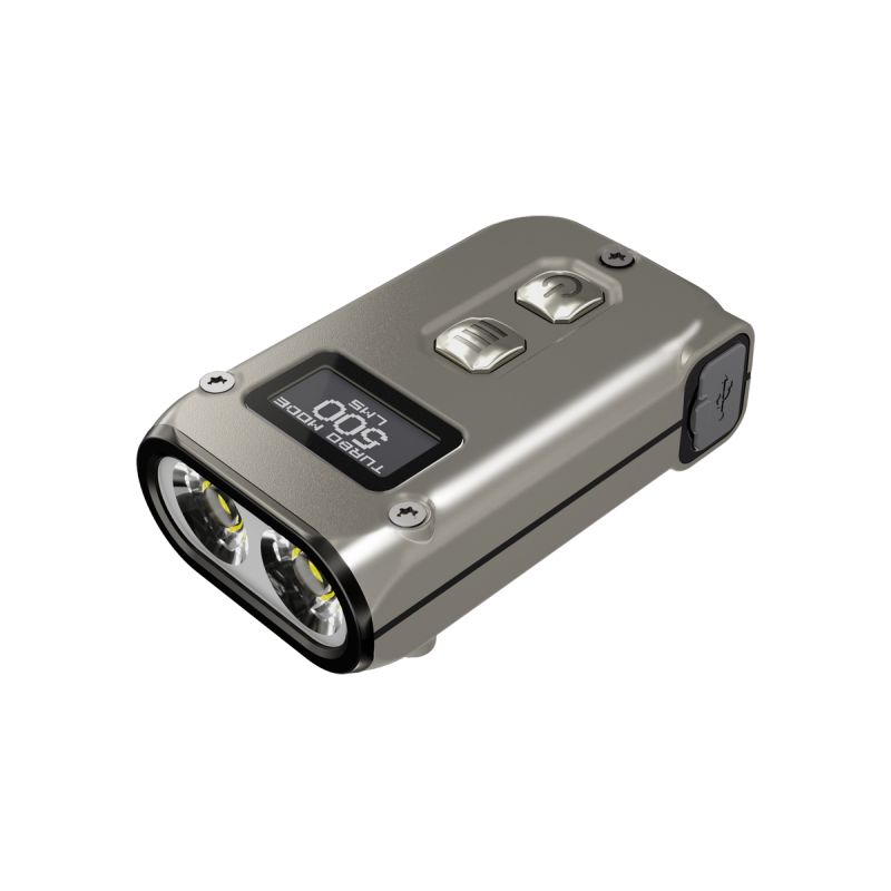 Nitecore TINI 2 Titan LED Taschenlampe mit Akku LED-Taschenlampe Taschenlampe