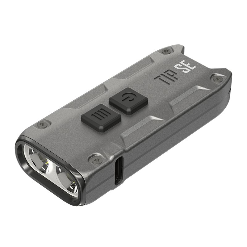 Nitecore TIP SE LED Taschenlampe mit Akku (grau) LED-Taschenlampe Taschenlampe