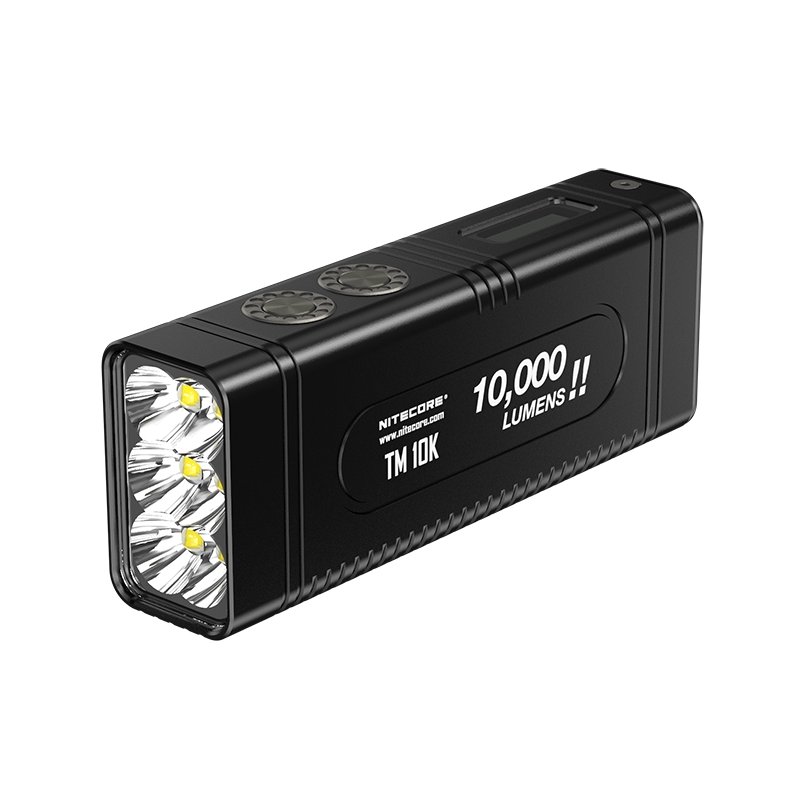 Nitecore TM10K LED Taschenlampe mit Akku LED-Taschenlampe Taschenlampe