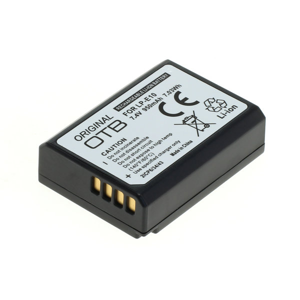 Wentronic Ersatzakku Für Canon LP-E8 – 950 MAh, Lithium-Ionen | Kompatibel Mit EOS 550D, 600D, 700D Uvm.