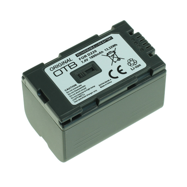OTB Akku kompatibel zu Panasonic CGR-D220 Li-Ion - 1800mAh Lithium Akku