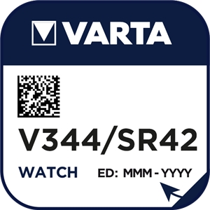 Varta 344 (V344) Uhrenbatterie Silberoxid Knopfzelle
