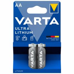 2x Varta Lithium AA 1.5 Volt