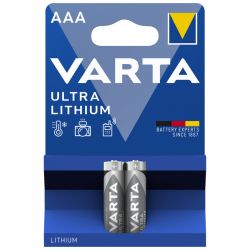 2x Varta AAA Lithium Batterie 1.5 Volt