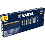 10x Varta Industrial Pro AAA Alkaline Batterie