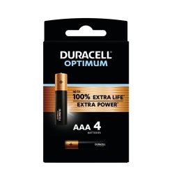 4x Duracell Optimum AAA Alkaline Batterie