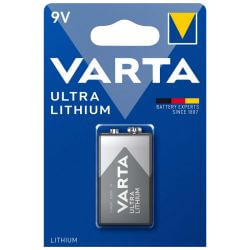 Varta Lithium 9V Block Batterie 9 Volt