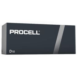 10x Procell D Mono (Duracell Industrial) 1.5 Volt