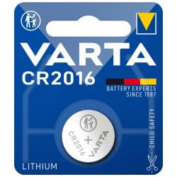 Varta CR2016 3V Lithium Knopfzelle 3 Volt