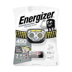 Energizer Vision Ultra 450 Stirnlampe mit AAA Batterien