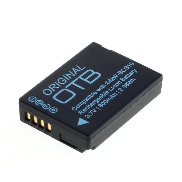 OTB Akku kompatibel zu Panasonic DMW-BCG10E Li-Ion 3.7 Volt