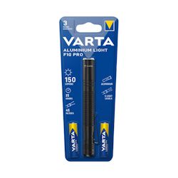 Varta Aluminium Light F10 Pro Taschenlampe mit AAA Batterien 0 Volt