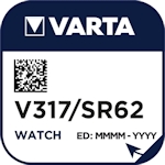Varta 317 (V317) Uhrenbatterie 1.55 Volt