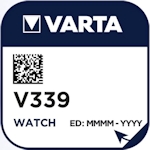 Varta 339 (V339) Uhrenbatterie 1.55 Volt