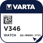 Varta 346 (V346) Uhrenbatterie 1.55 Volt