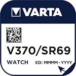 Varta 370 (V370) Uhrenbatterie 1.55 Volt